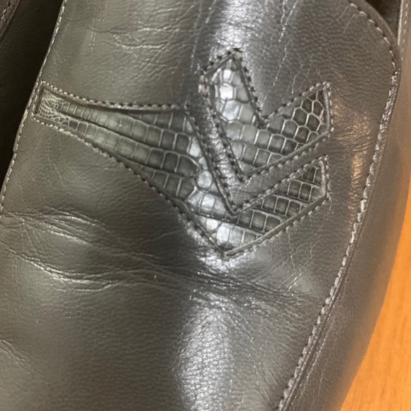 Valentino grey leather - Picture 3 of 6